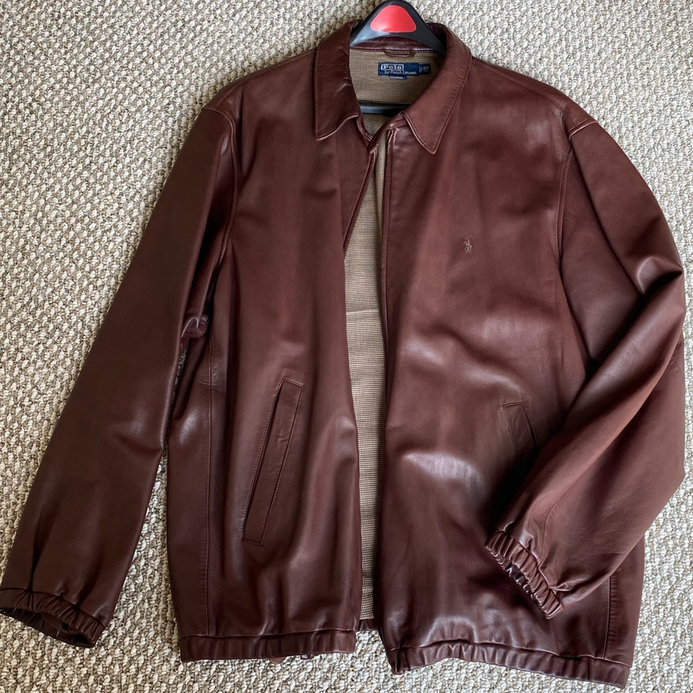 Polo Ralph Lauren Leather Jacket Men’s